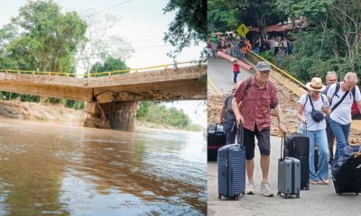 solicitan con urgencia instalación de puente militar en la Troncal