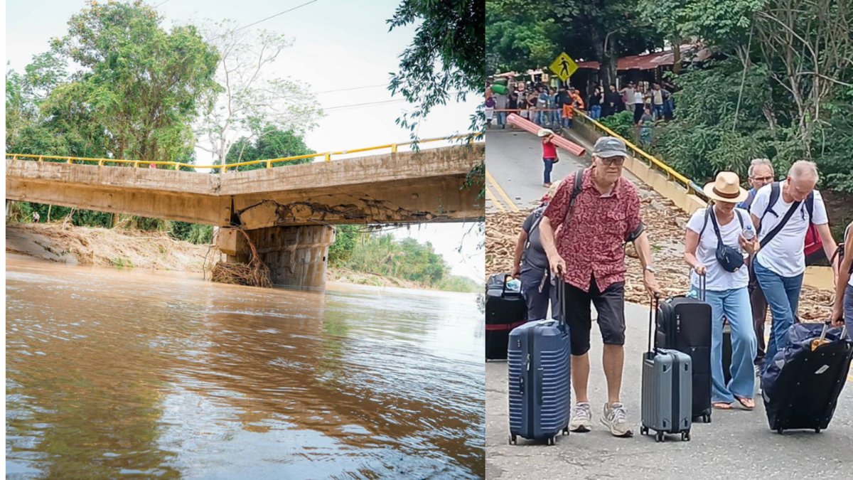 solicitan con urgencia instalación de puente militar en la Troncal