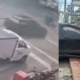 En video quedó registrado el momento en que un carro arrolló a toda velocidad a un motociclista en Barrios Unidos y se estrelló contra un local.