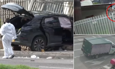 Revelan nuevo video del momento exacto del fatal accidente en la calle 63, en Bogotá, por camioneta que iba en exceso de velocidad: adulta mayor murió