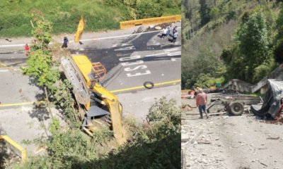 Grave accidente en la vía Calarcá