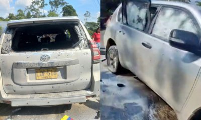 dos miembros de sus escoltas fallaron en el ataque