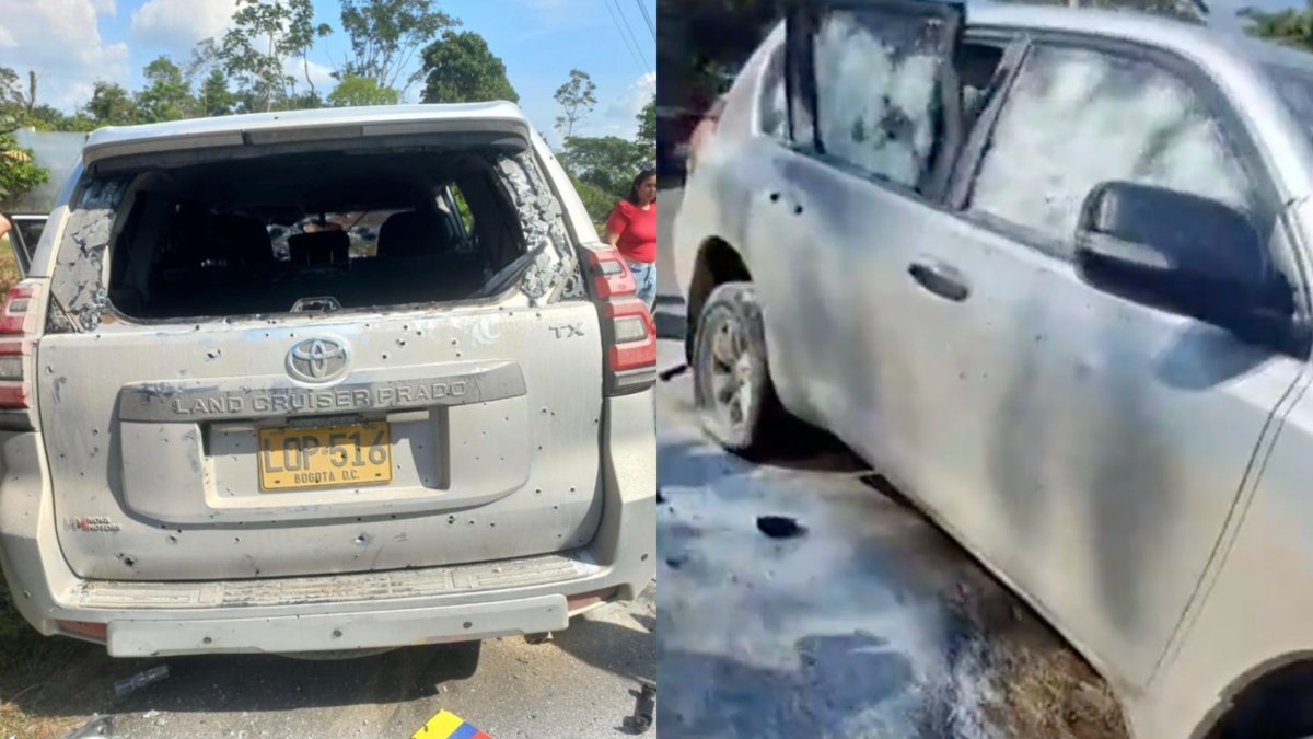 dos miembros de sus escoltas fallaron en el ataque