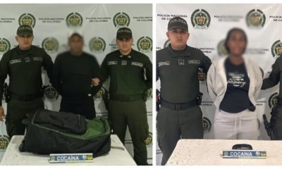 un hombre la ocultaba en una maleta doble fondo con destino a Chile, y una mujer la portaba hacia Italia