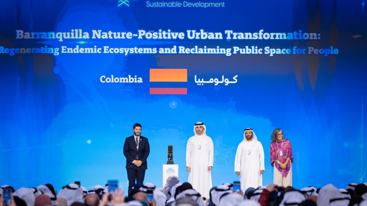 Barranquilla se lleva premio mundial en Dubái por recuperar la ciénaga de Mallorquín y Puerto Mocho