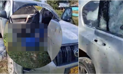 dos escoltas muertos y una camioneta desaparecida