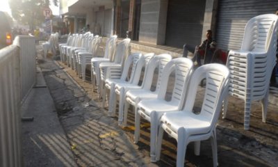 el precio oficial de sillas para la Guacherna es $45.000; el Distrito anuncia multas y sanciones para los especuladores