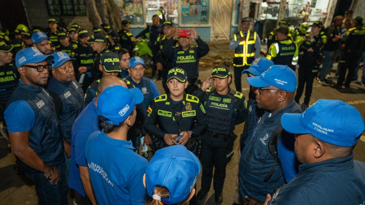 así se desarrolló el operativo de 18 horas en un barrio del centro de Cali, con el fin de reducir la violencia