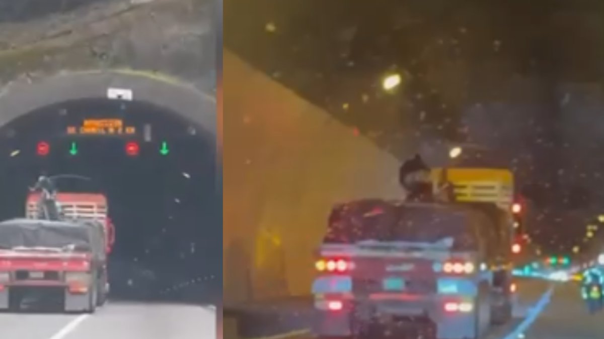 lo lanzaron en plena vía de Cundinamarca