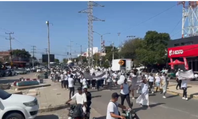 amenazas, marcha armada y cierre del comercio sacudieron a la capital guajira; peligroso delincuente convocó movilización