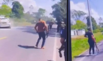 se ve rostro de los delincuentes