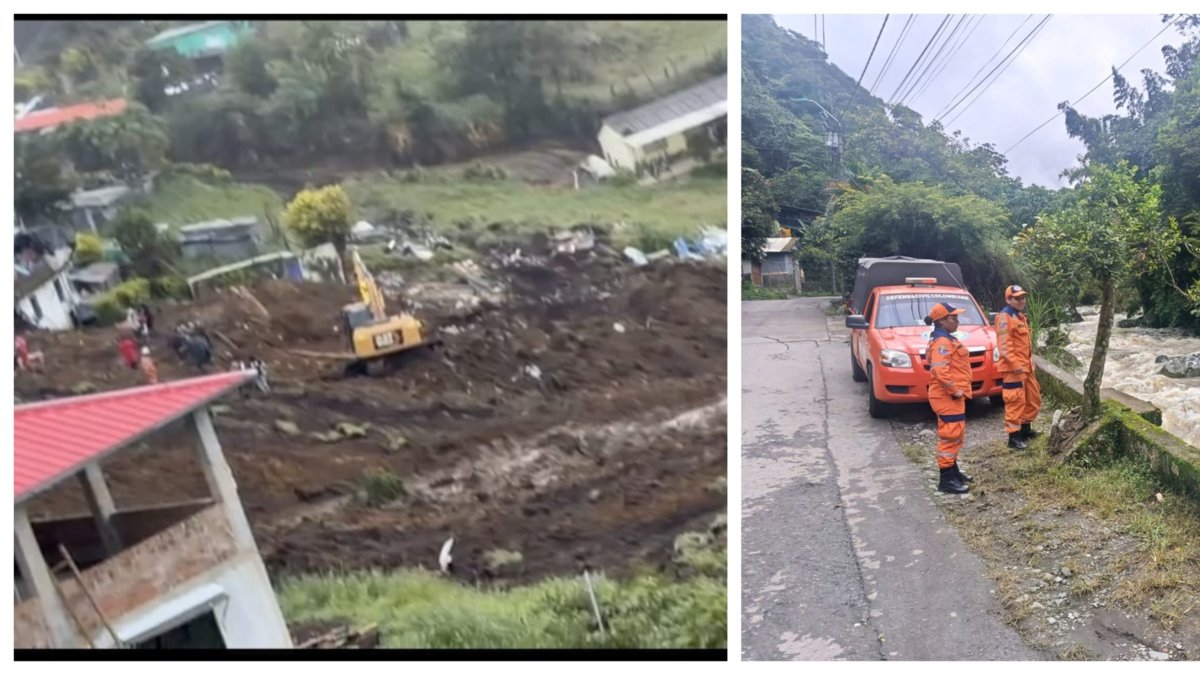 siete muertos en gradual en Nariño y alerta por crecientes en ríos del Cauca y Valle