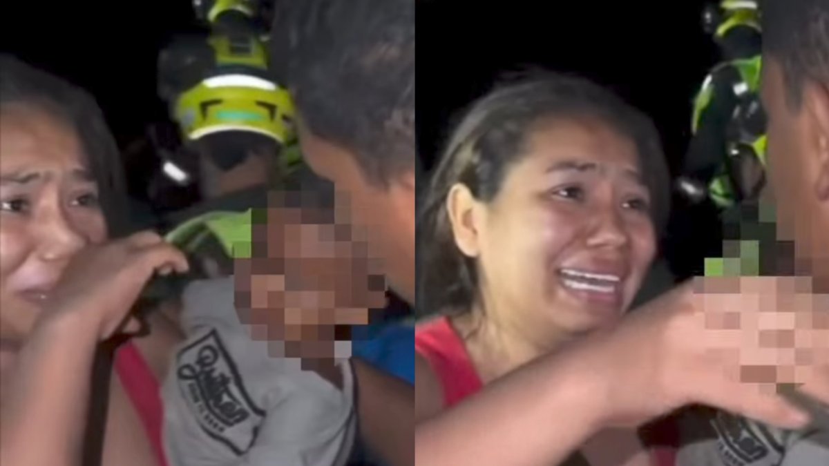 su gato y su caballo también fueron auxiliados