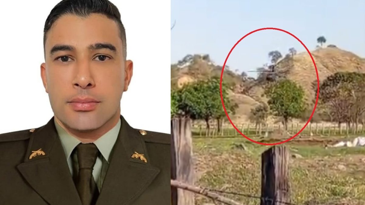 En vídeo | Eln atacado helicóptero que iba a brindar atención médica a un policía herido por un francotirador: uniformado murió tras no ser atendido