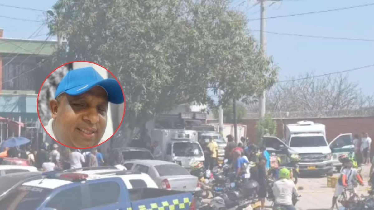 la víctima estaba dentro de su negocio mayorista de quesos