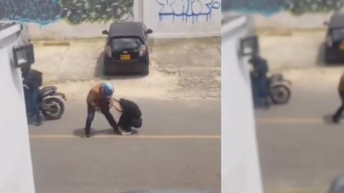 Mujer fue víctima de violento robo en Suba, en el norte de Bogotá: ladrones le habrían disparado con arma traumática