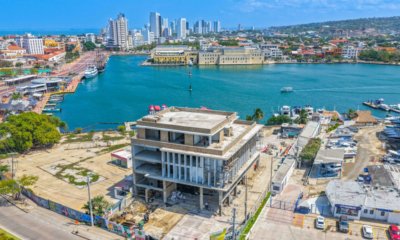 obra para estación de bomberos de Bocagrande entra en su recta final y antes de finalizar febrero sería entregada, promete Distrito