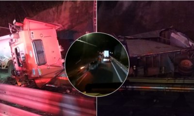 La identidad del motociclista que murió en grave accidente causado por tractocamión que perdió el control en la vía Armenia-Cajamarca: nuevos videos