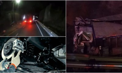 La principal hipótesis de accidente causado por tractocamión que perdió el control en la vía Armenia-Cajamarca y dejó motero muerto: ¿frenos o rampas?