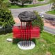 'Umbral', el monumento ubicado en Bogotá en homenaje al personal de la salud fallecido en la pandemia