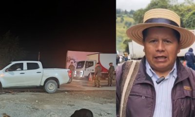 Interceptan a Óscar Guachetá, alcalde de Morales, ya su secretario en la vía Panamericana