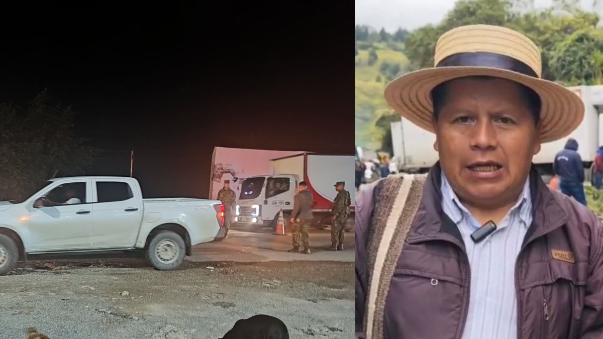 Interceptan a Óscar Guachetá, alcalde de Morales, ya su secretario en la vía Panamericana
