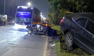Video e impactantes imágenes del grave accidente en la Autopista Norte en Bogotá que dejaron dos personas muertas: esta es la hipótesis