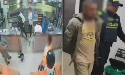 el detenido tenía antecedentes por hurto