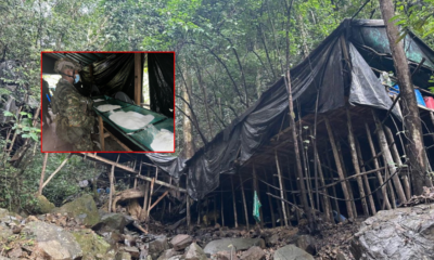 Masivo laboratorio de producción de cocaína de las disidencias en el Norte de Antioquia fue destruido por agentes de la DEA y el Ejército Nacional