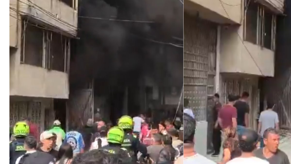 la conflagración afectó casa de cuatro pisos en la localidad de Kennedy