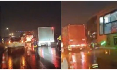 se registra accidente con fatalidad en la calle 80, ingresando a la ciudad; hay congestión vehicular en la zona