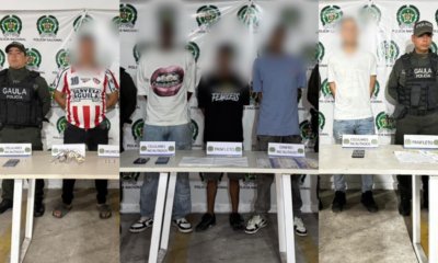 contundente golpe contra la extorsión y delincuencia organizada en Barranquilla y su área metropolitana