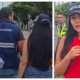 motociclista embistió y agredió a agente de tránsito durante la grabación de un video de educación vial en Cali