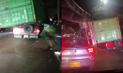 Grave accidente en Bogotá | Camión se volcó y cayó sobre otro vehículo en la avenida Circunvalar: esto se sabe del siniestro