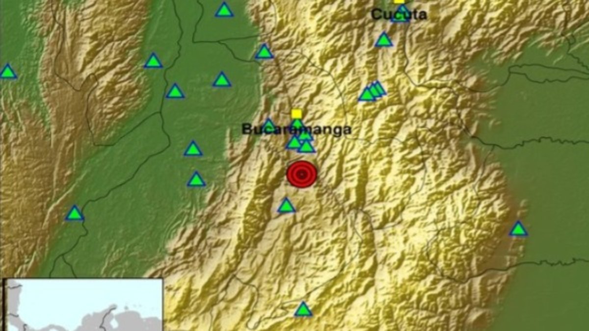 sismo de magnitud 3,3 en Los Santos; lo que se sabe