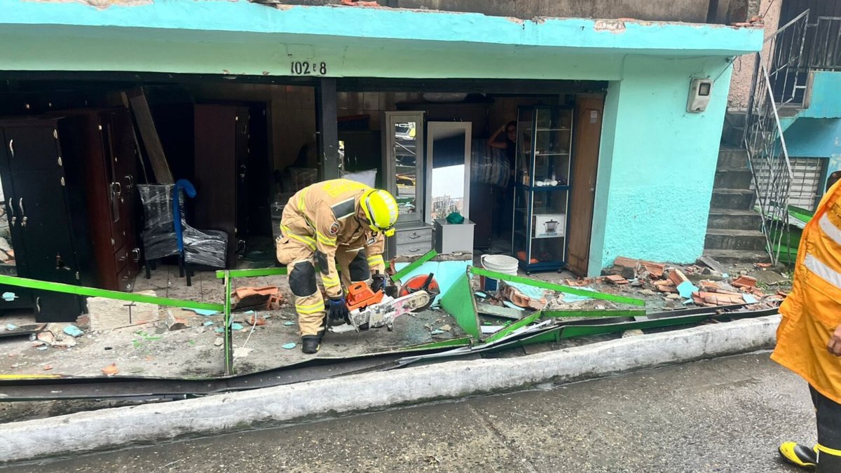 los estragos por crecientes de quebradas en Medellín, Bello y Copacabana