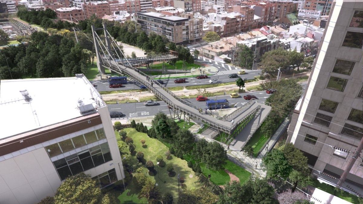 Arranca la construcción del puente peatonal de la calle 112 con Novena tras años de retrasos y contratos fallidos