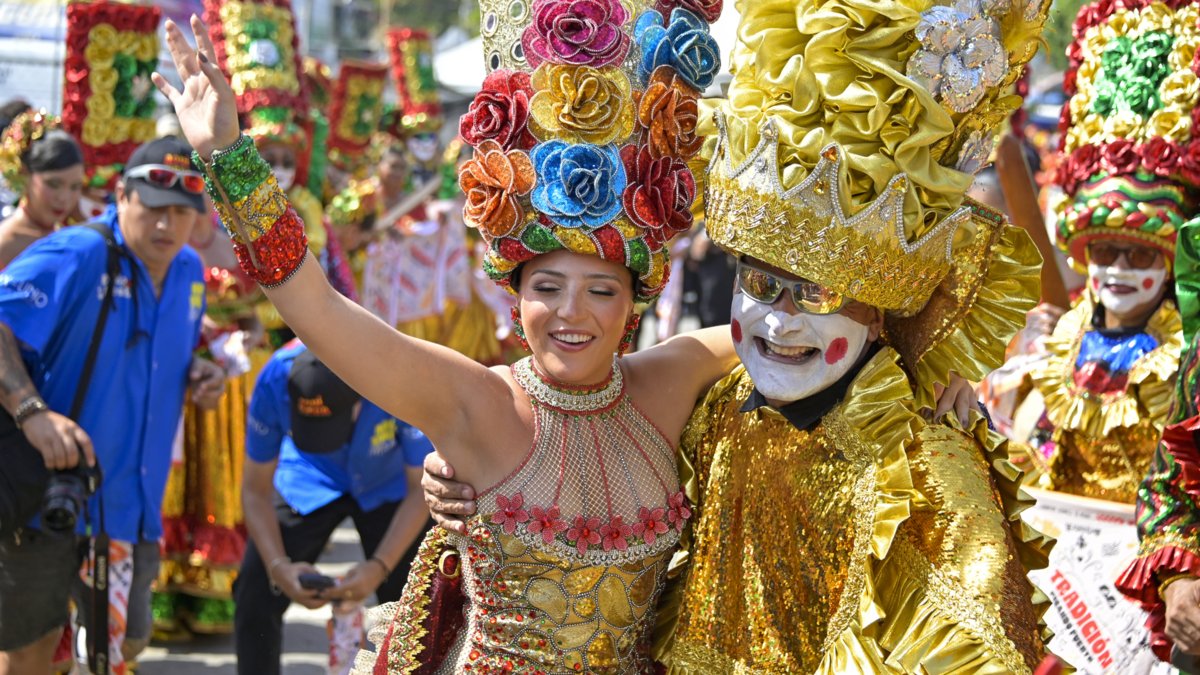 un recorrido íntimo en la danza guerrera del Congo Grande de Barranquilla (Fotos)