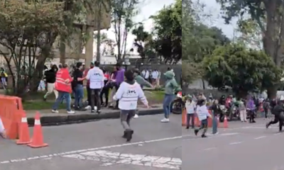 funcionarios del Ministerio de Educación no pueden salir de las instalaciones tras bloqueo de manifestantes