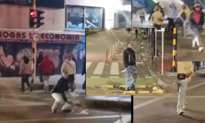 Riña con cuchillos y machetes en Chapinero se habría dado por intolerancia, asegura la Policía; una de las víctimas dice que fue en medio de un hurto