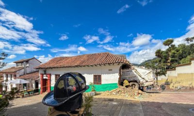 Habló dueño del restaurante afectado tras accidente de camión de basura que atravesó una casa en La Candelaria, Bogotá: 'Pensé que era un terremoto'