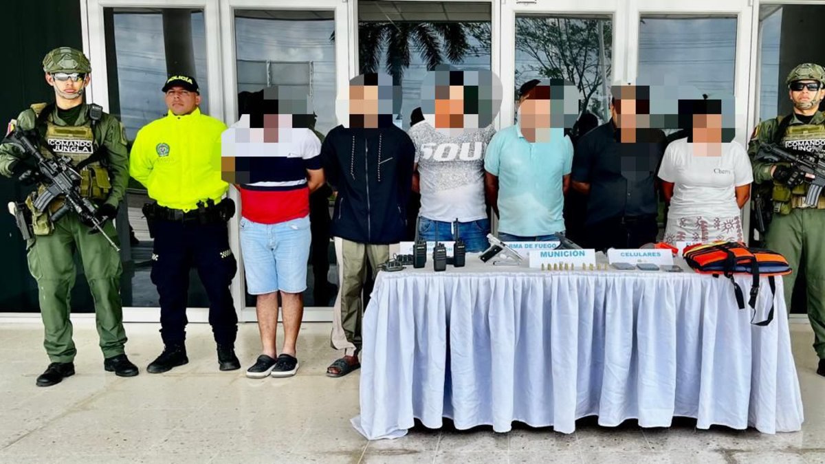 siete capturados por homicidio y narcotráfico en el Atlántico; enviaban droga a Europa y Centro América