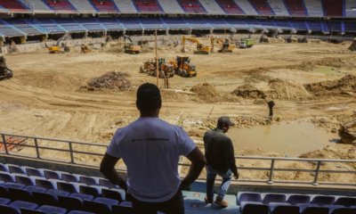 Avanza la transformación del estadio Metropolitano: así se mueven las obras tras sus primeros 30 días de intervención