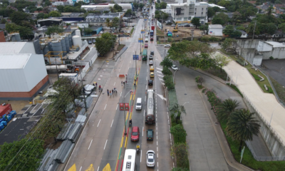 desde este jueves 19 de febrero levantan pico y placa en la vía 40 tras desmontaje total de palcos del Carnaval