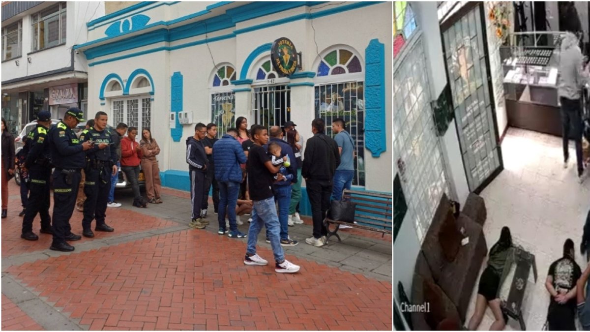 así robaron joyería exclusiva en pleno centro de Chiquinquirá y huyeron en hecho sin precedentes