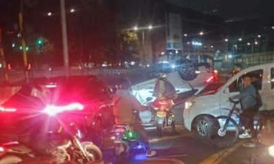Grave accidente en la calle 100