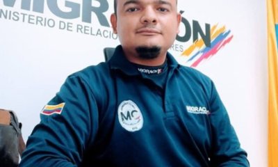 Oficial de Migración Colombia se convirtió en héroe al salvarte la vida a un viajero chileno