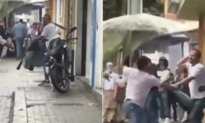 la policía controló la situación y no se reportaran heridos