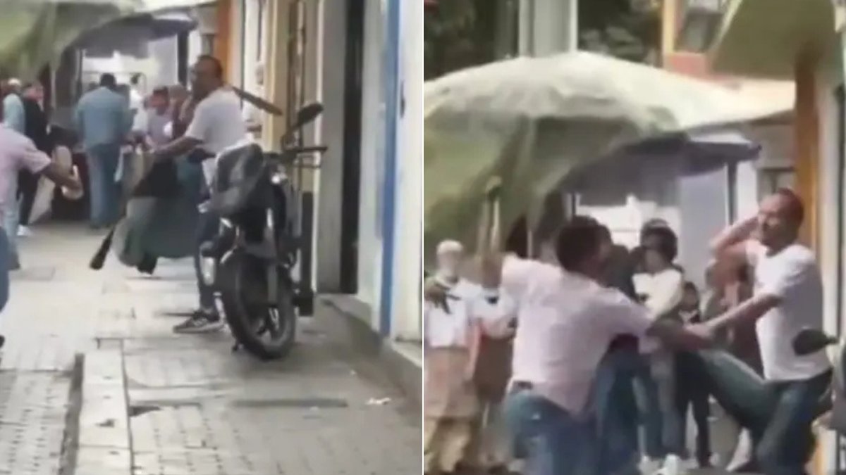 la policía controló la situación y no se reportaran heridos