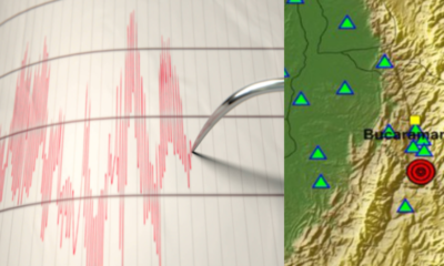 Temblor en Colombia | Reportan sismo en la madrugada de este sábado, 21 de febrero; epicentro, magnitud y profundidad